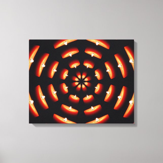Canvas da roda de velas (Frente)