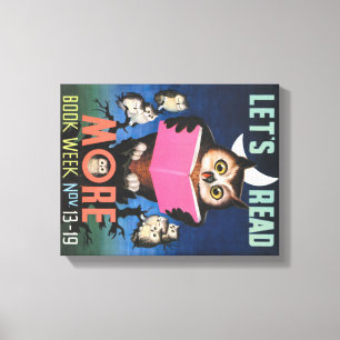 canvas da Semana do Livro Infantil de 1955