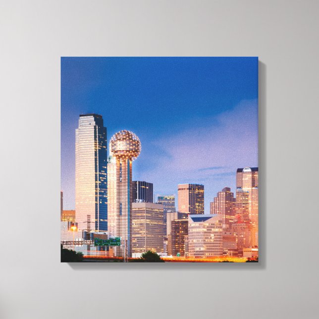 Canvas Dallas Texas Art 16.80 X 17.50 (Frente)