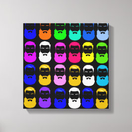 Canvas das placas abstrato