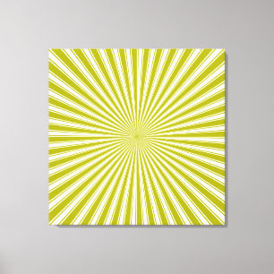 Canvas de Abstrato de Arte Branca e limão