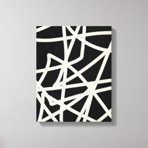 canvas de abstrato de música moderna