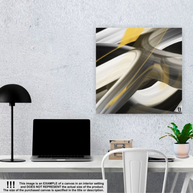 canvas de Abstrato de Tendência de 24 x 24 pol, pr (Criador carregado)