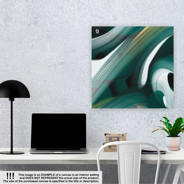 canvas de Abstrato de Tendência de 24 x 24 pol Pre (Criador carregado)