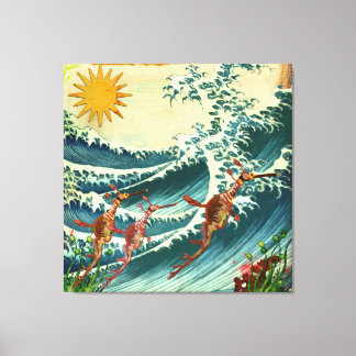 Canvas de Água em Massa dos Dragões do Mar