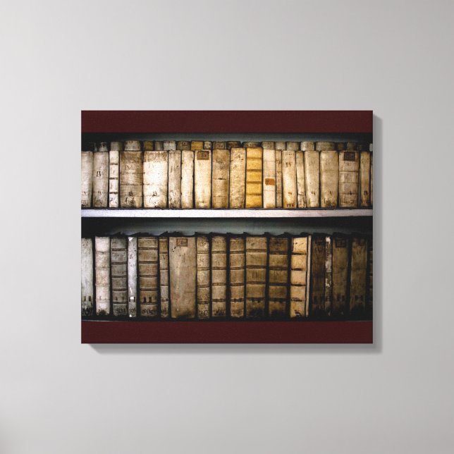 canvas de Anéis de Vellum do século XVII (Frente)