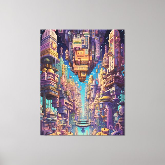 Canvas de Arte de Futuro Retroativo (Frente)