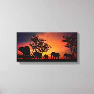 Canvas de Arte de Parede Elefante