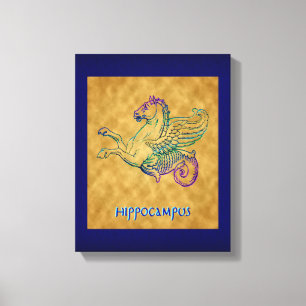 Canvas de arte do cavalo grego