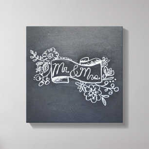 canvas de arte do Sr. & da Sra. quadro