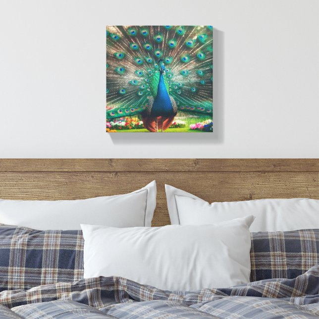 Canvas de arte Peacock (Insitu(Quarto))