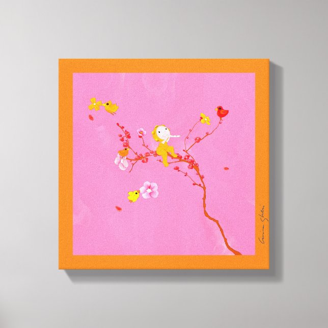 Canvas de arte por Cristina Ghelfi (Frente)