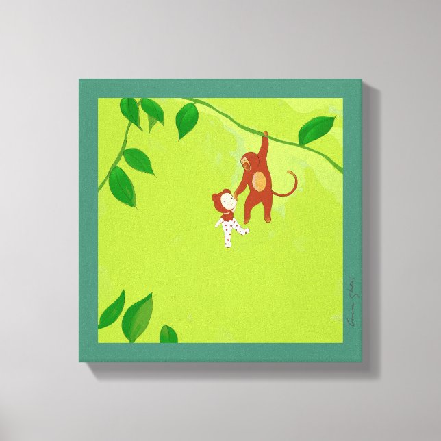 Canvas de arte por Cristina Ghelfi (Frente)