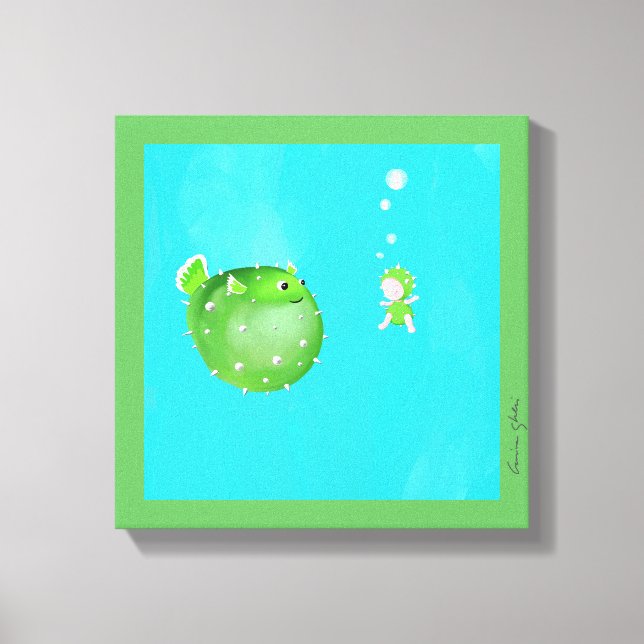 Canvas de arte por Cristina Ghelfi (Frente)