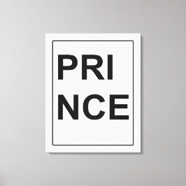 Canvas de arte "Prince" por Billy Bernie