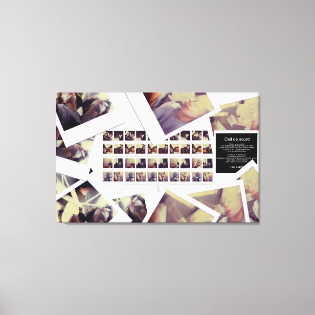 Canvas de autorretrato do Hors-Retrato (Frente)