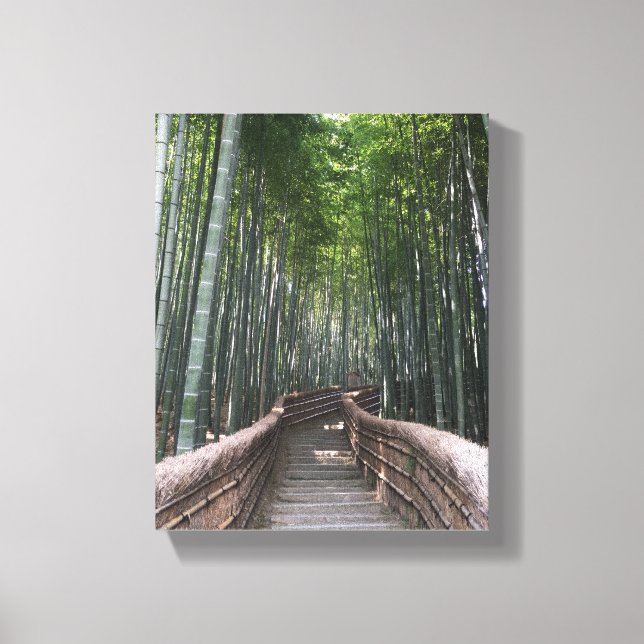 Canvas de Bamboo Kyoto Japão (Frente)