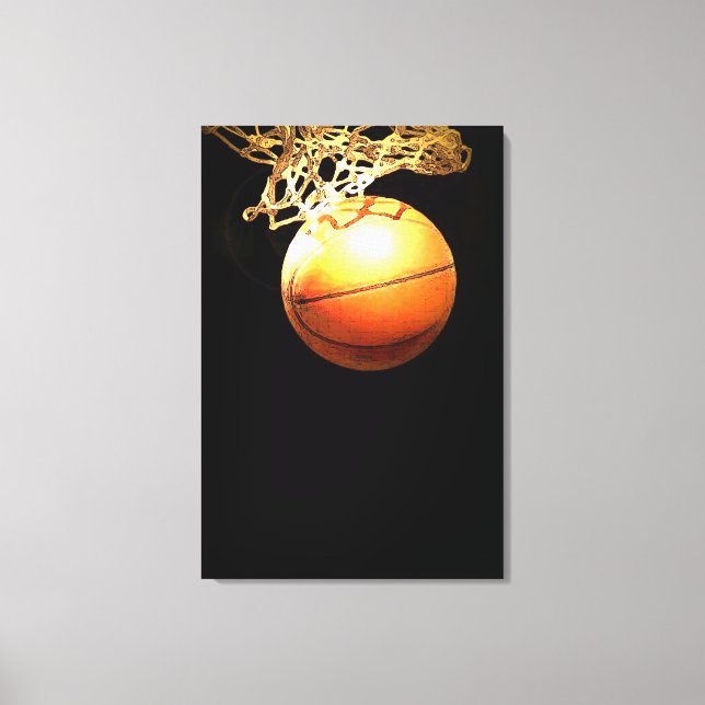 Canvas de basquete (Frente)