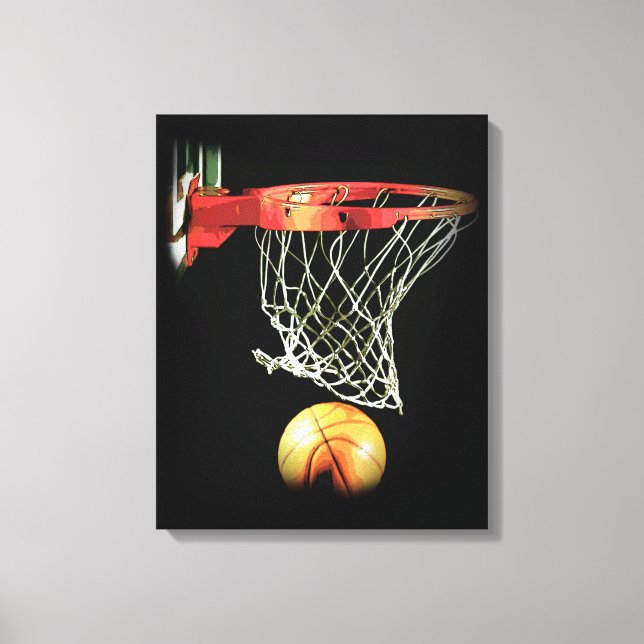 Canvas de basquete (Frente)