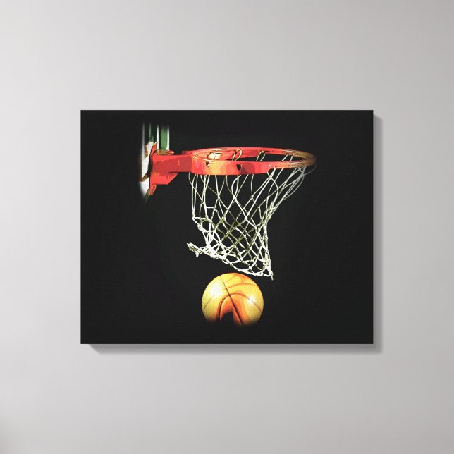 Canvas de basquete (Frente)