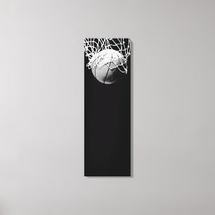 Canvas de basquete vertical