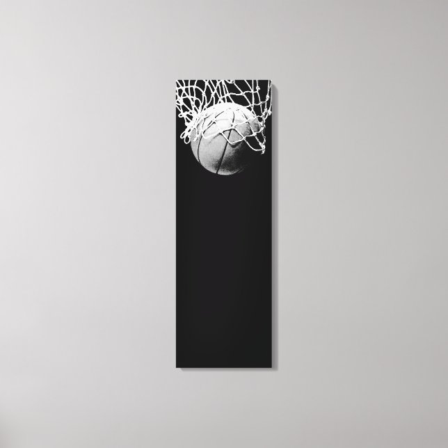 Canvas de basquete vertical (Frente)