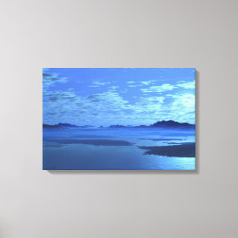 Canvas de Belas Artes Blue Lake