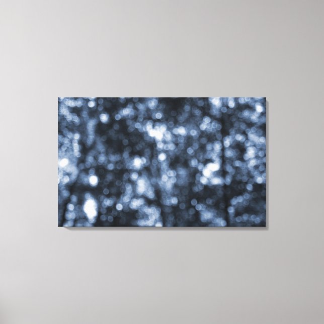 Canvas de Blue Bokeh (Frente)