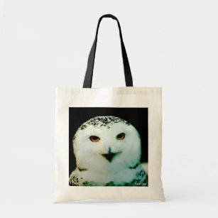 Canvas de Bolsa de Orçamento de Snowy Owl