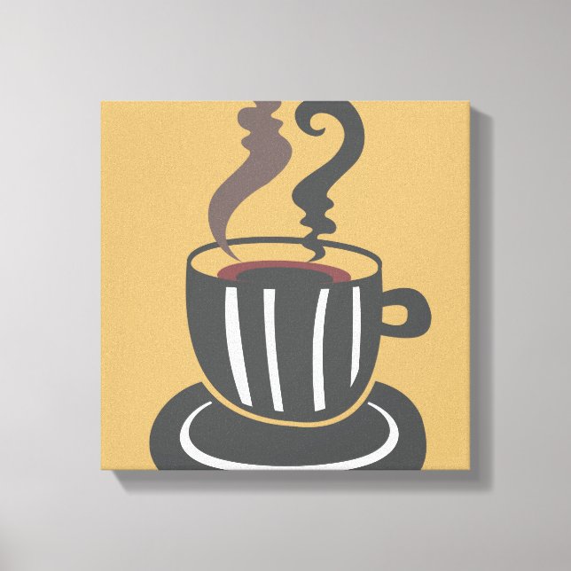 Canvas de café (Frente)