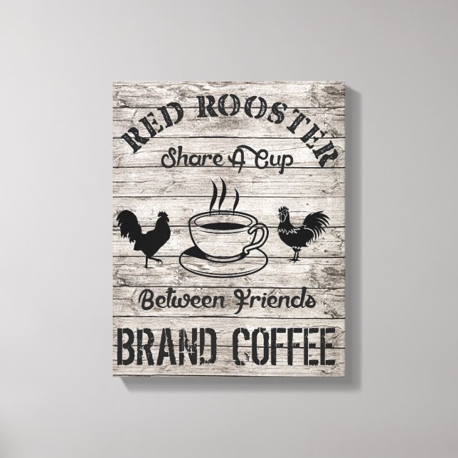 Canvas de café (Frente)