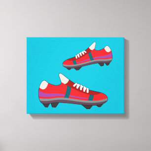 Canvas de Calçados de futebol