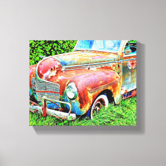 Canvas de Carro Russo de Vintage