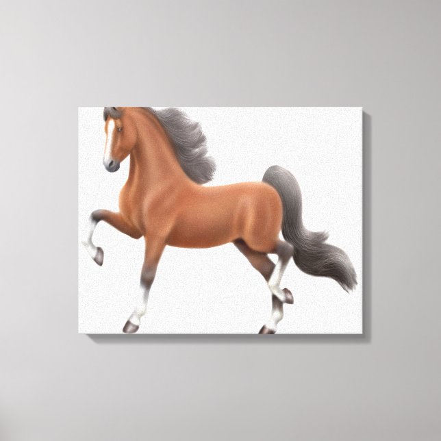 Canvas de Cavalo Matigado Americano Saddlepura (Frente)