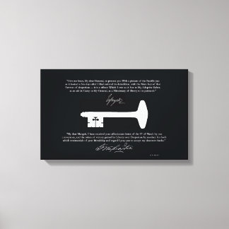 Canvas de chave Liberty