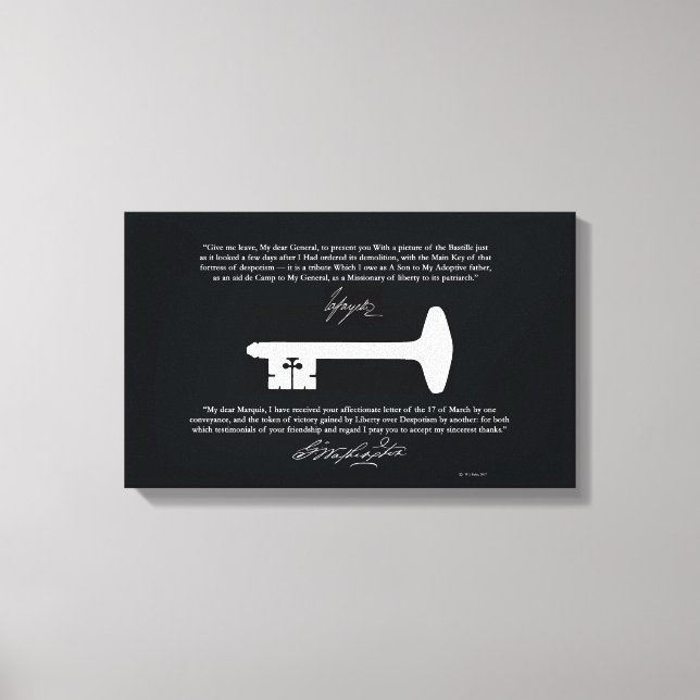 Canvas de chave Liberty (Frente)