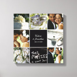 Canvas de Colagem de Casamento