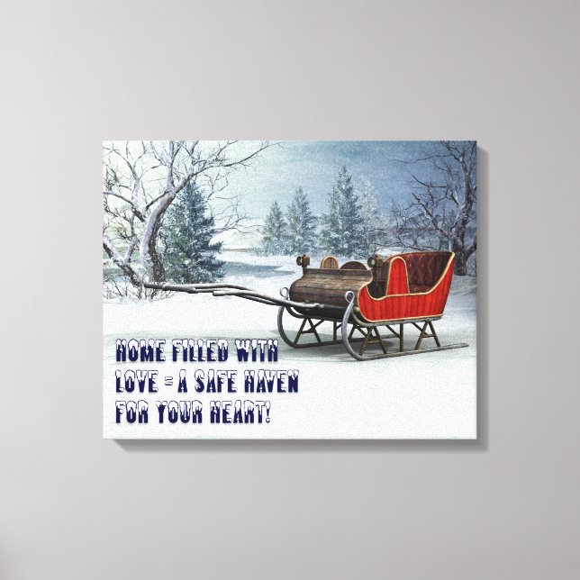 CANVAS DE CONVITE DE NATAL (Frente)