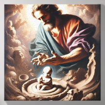 Canvas de criação divina - Pele e punho