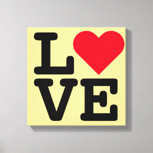 Canvas de decoração de recém-casados da sala de