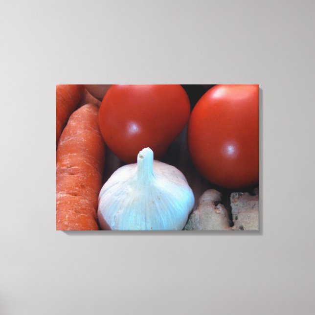 Canvas de deleite vegetal (Frente)