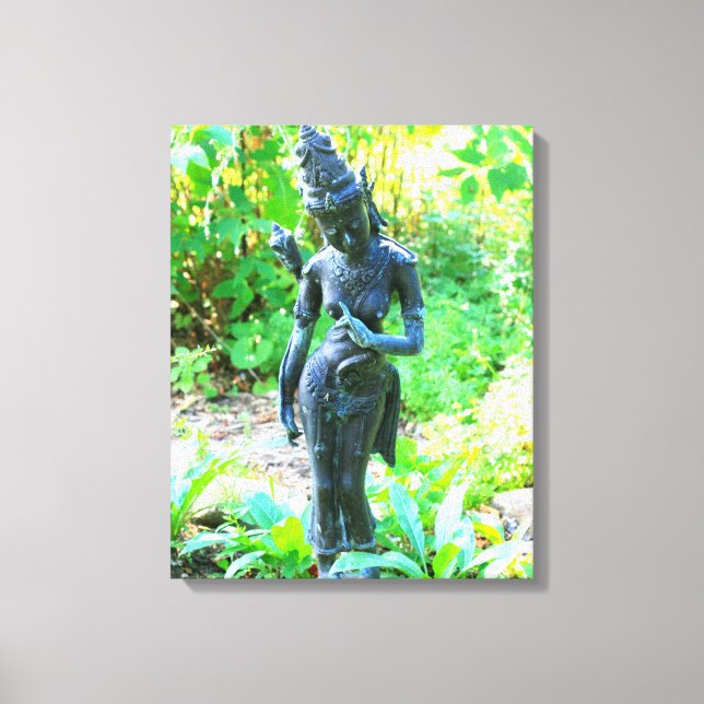 canvas de deusa do jardim (Frente)