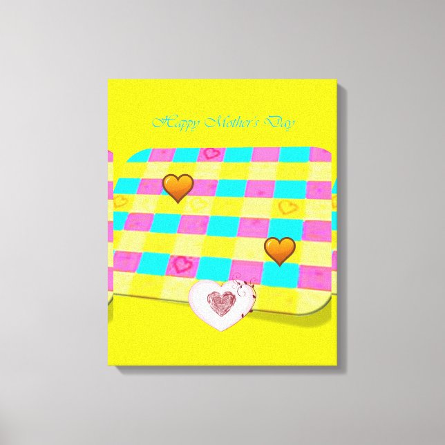 Canvas de Dia de as mães de Impressão da Tela Esti (Frente)