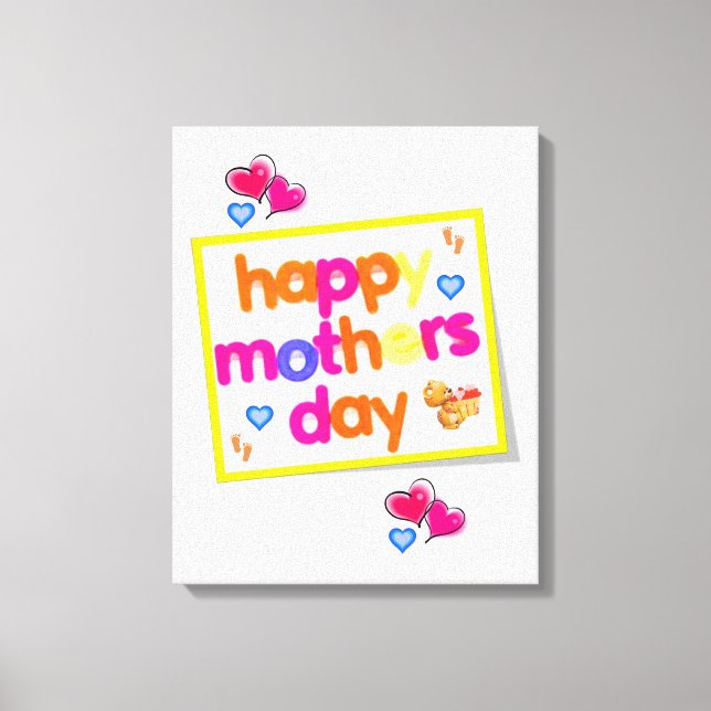 Canvas de Dia de as mães de Impressão da Tela Esti (Frente)