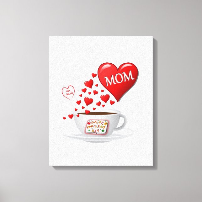 Canvas de Dia de as mães de Impressão da Tela Esti (Frente)