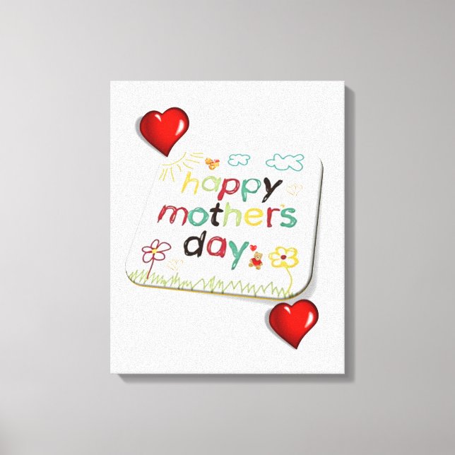 Canvas de Dia de as mães de Impressão da Tela Esti (Frente)