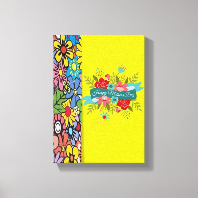 Canvas de Dia de as mães de Impressão da Tela Esti (Frente)