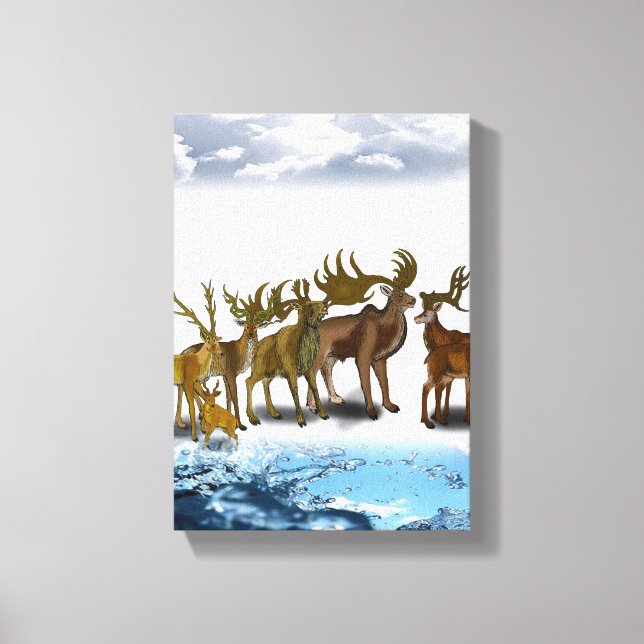 Canvas de Dia de os pais de Impressão da Tela Esti (Frente)