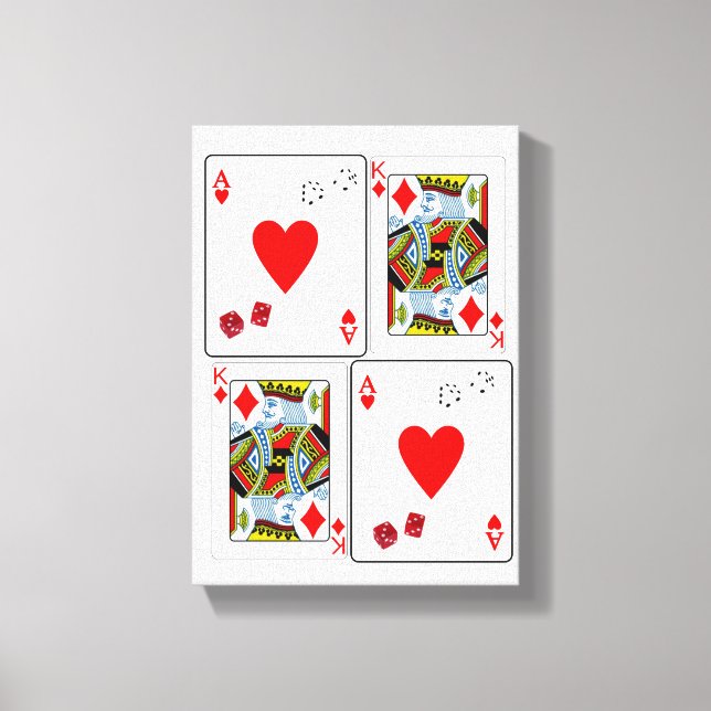 Canvas de Dia de os pais de Impressão da Tela Esti (Frente)