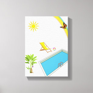 Canvas de Dia de os pais de Impressão da Tela Esti